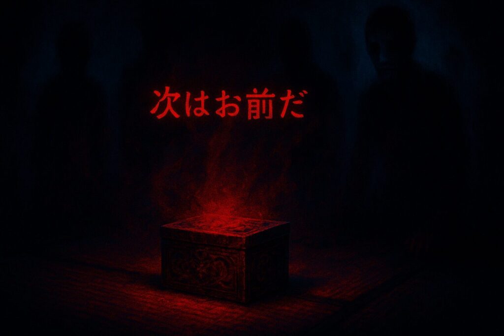 呪われた木箱「コトリバコ」のイメージ